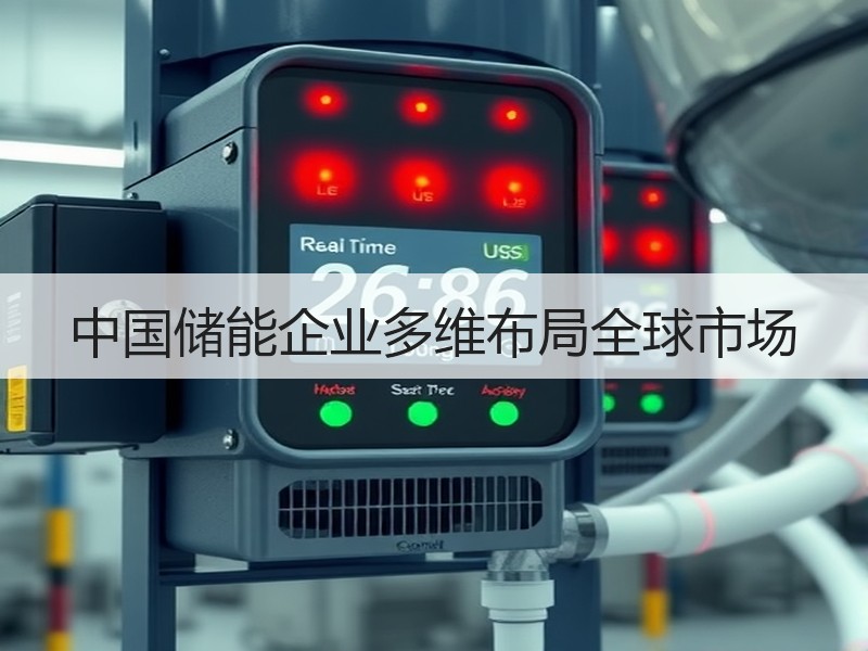 中国储能企业多维布局全球市场