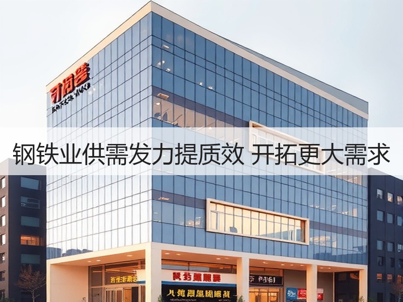 钢铁业供需发力提质效 开拓更大需求