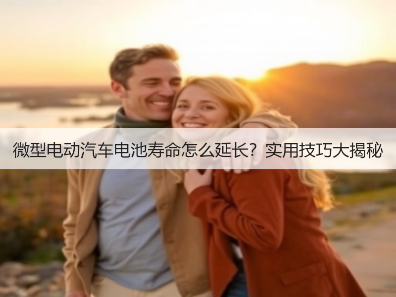 微型电动汽车电池寿命怎么延长？实用技巧大