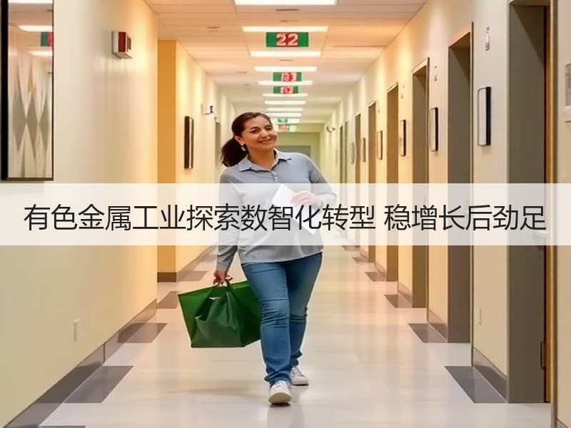 有色金属工业探索数智化转型 稳增长后劲足