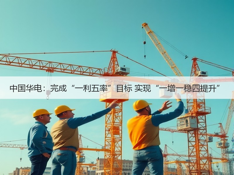 中国华电：完成“一利五率”目标 实现“一