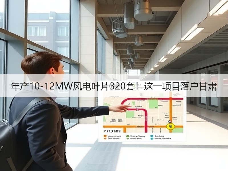 年产10-12MW风电叶片320套！这一