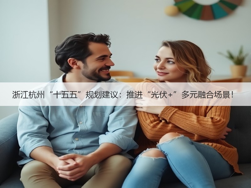 浙江杭州“十五五”规划建议：推进“光伏+
