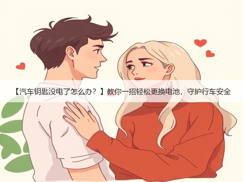 【汽车钥匙没电了怎么办？】教你一招轻松更