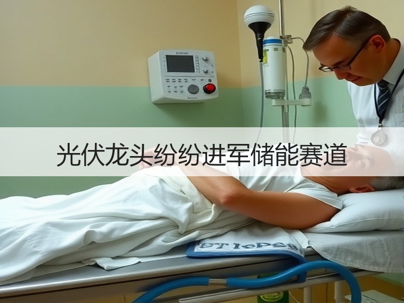 光伏龙头纷纷进军储能赛道