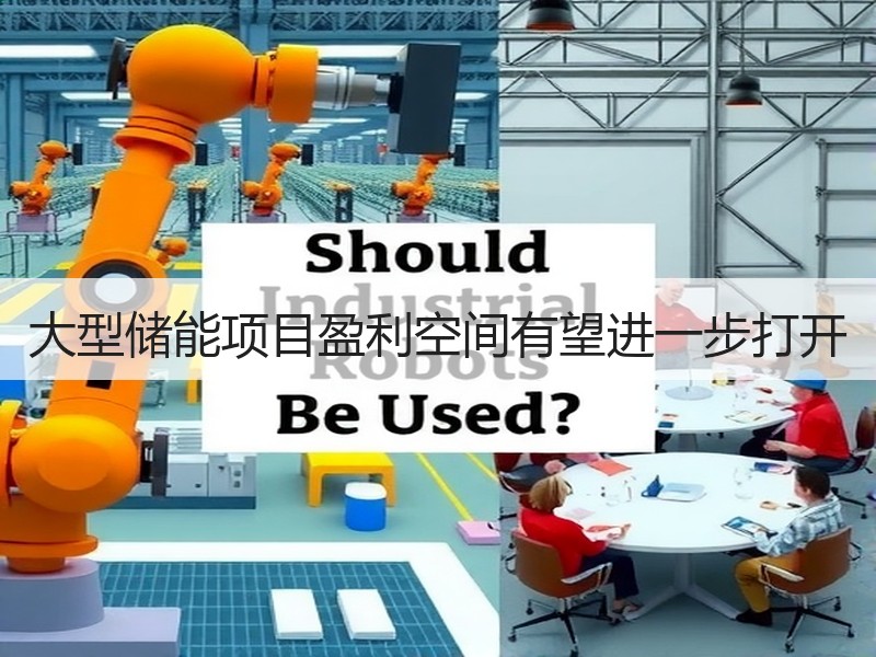 大型储能项目盈利空间有望进一步打开