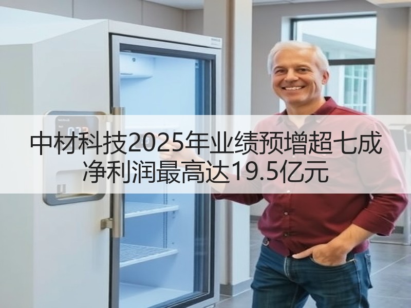 中材科技2025年业绩预增超七成 净利润
