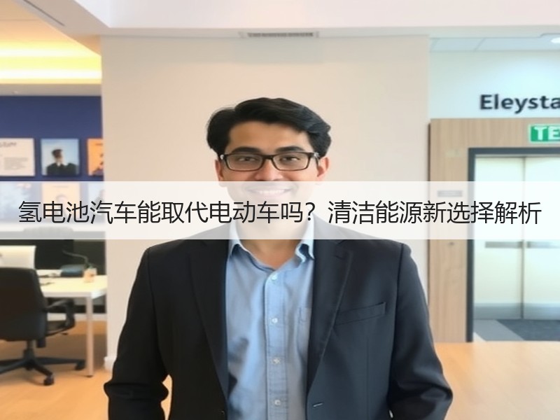 氢电池汽车能取代电动车吗？清洁能源新选择