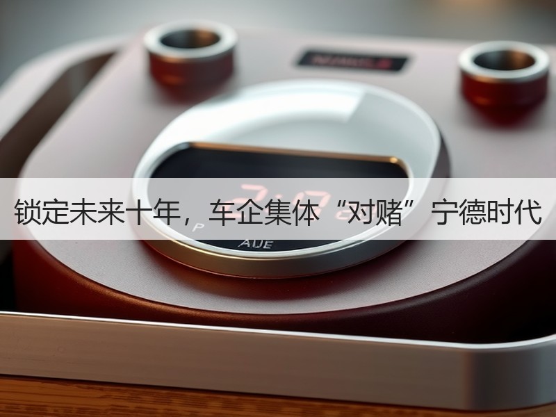 锁定未来十年，车企集体“对赌”宁德时代