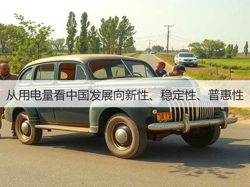 从用电量看中国发展向新性、稳定性、普惠性