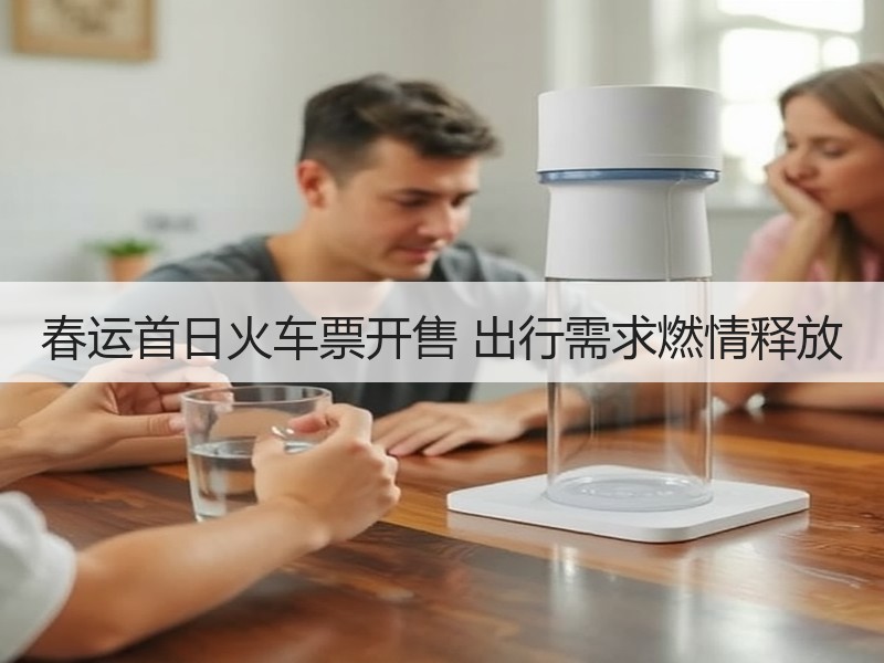 春运首日火车票开售 出行需求燃情释放