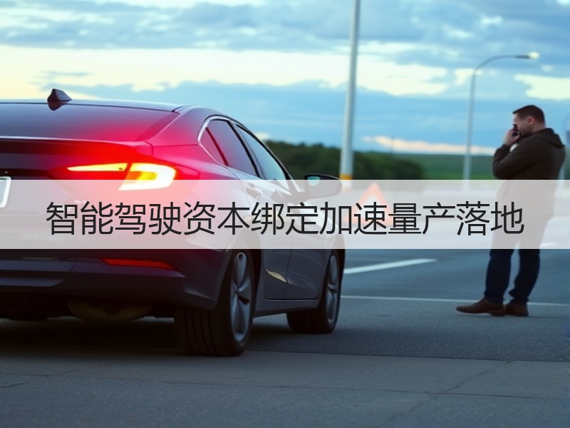 智能驾驶资本绑定加速量产落地