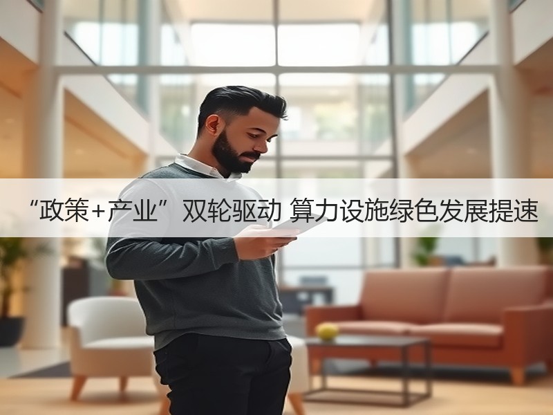 “政策+产业”双轮驱动 算力设施绿色发展