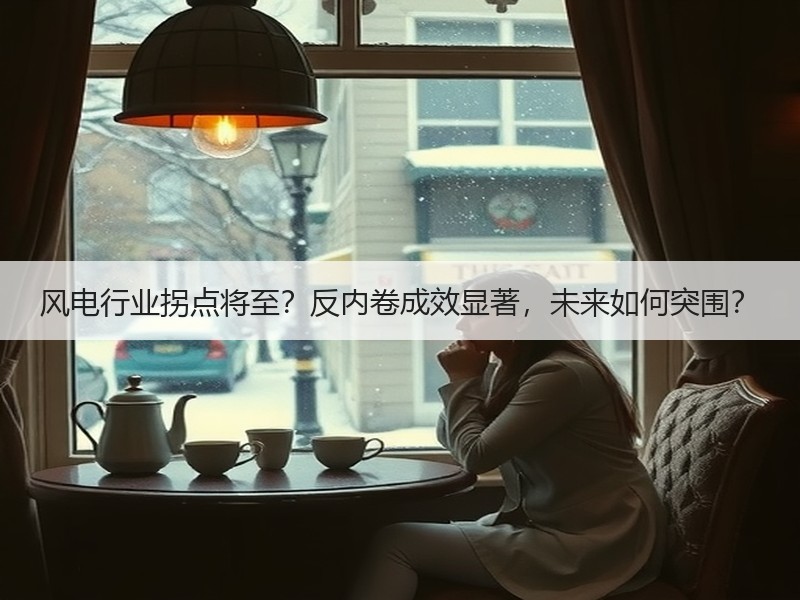 风电行业拐点将至？反内卷成效显著，未来如