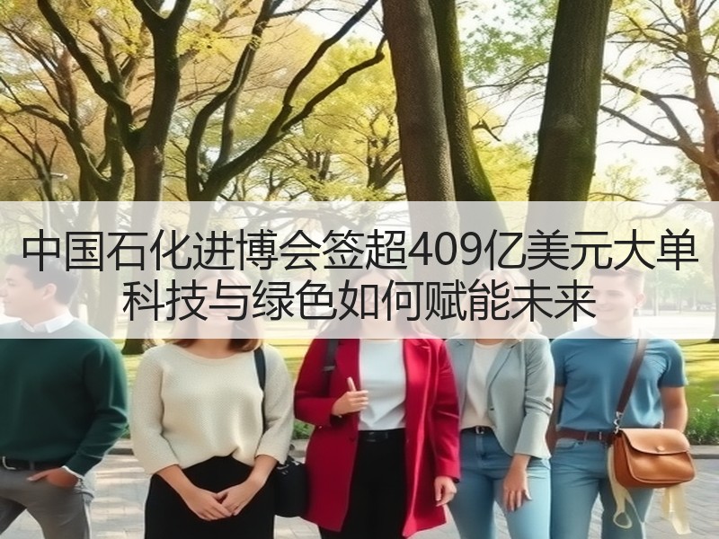 中国石化进博会签超409亿美元大单 科技