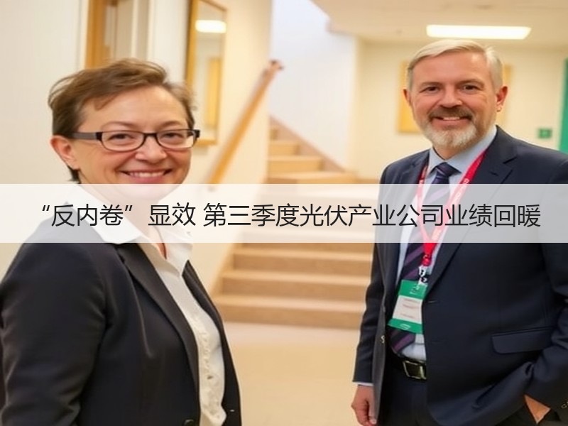 “反内卷”显效 第三季度光伏产业公司业绩