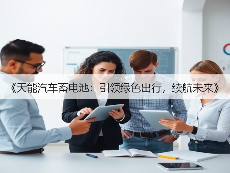 《天能汽车蓄电池：引领绿色出行，续航未来