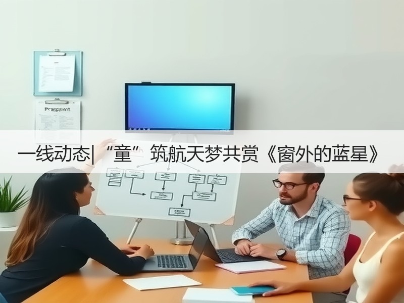 一线动态|“童”筑航天梦共赏《窗外的蓝星