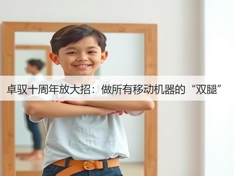 卓驭十周年放大招：做所有移动机器的“双腿