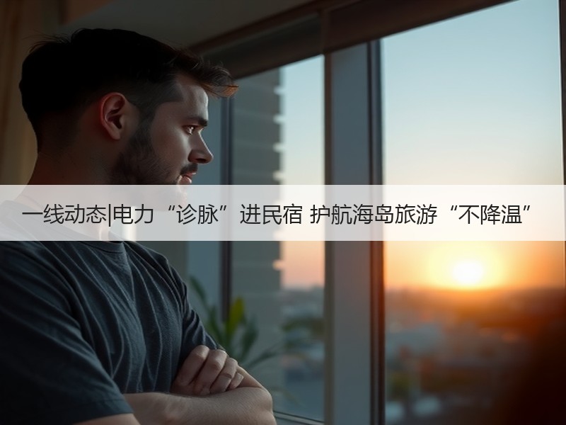 一线动态|电力“诊脉”进民宿 护航海岛旅
