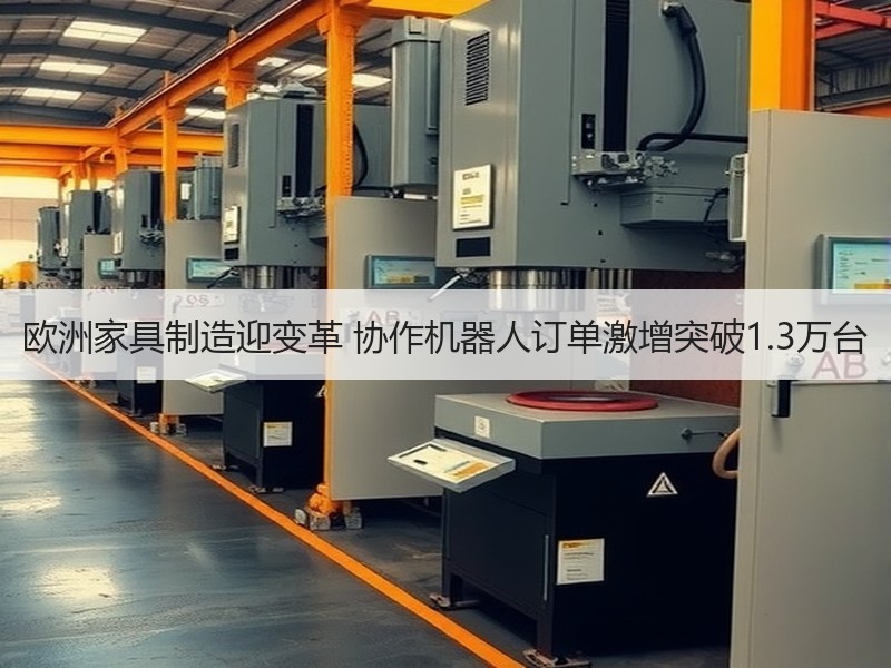 欧洲家具制造迎变革 协作机器人订单激增突