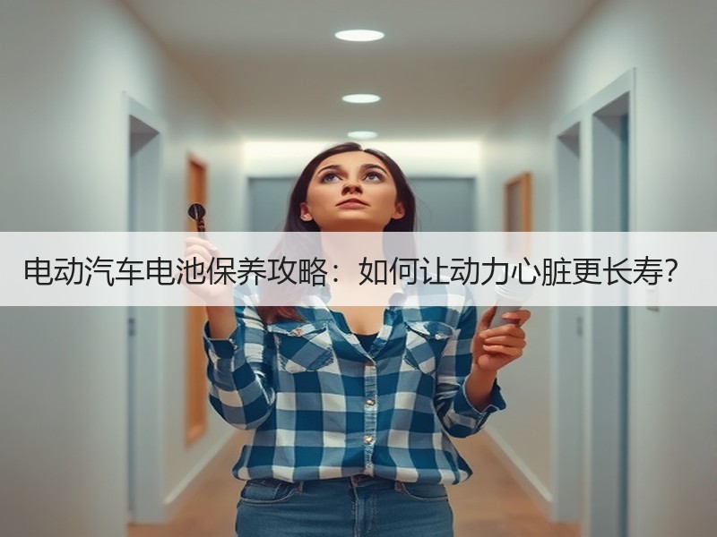 电动汽车电池保养攻略：如何让动力心脏更长