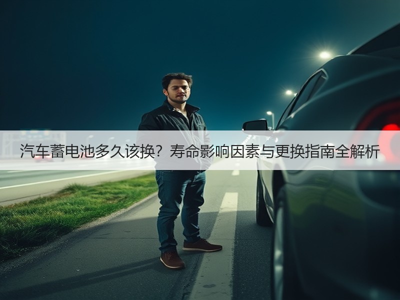 汽车蓄电池多久该换？寿命影响因素与更换指