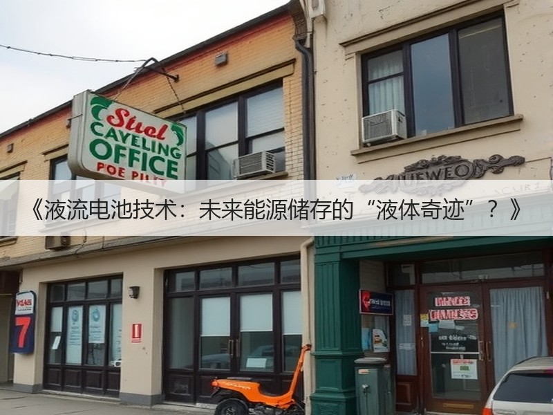 《液流电池技术：未来能源储存的“液体奇迹