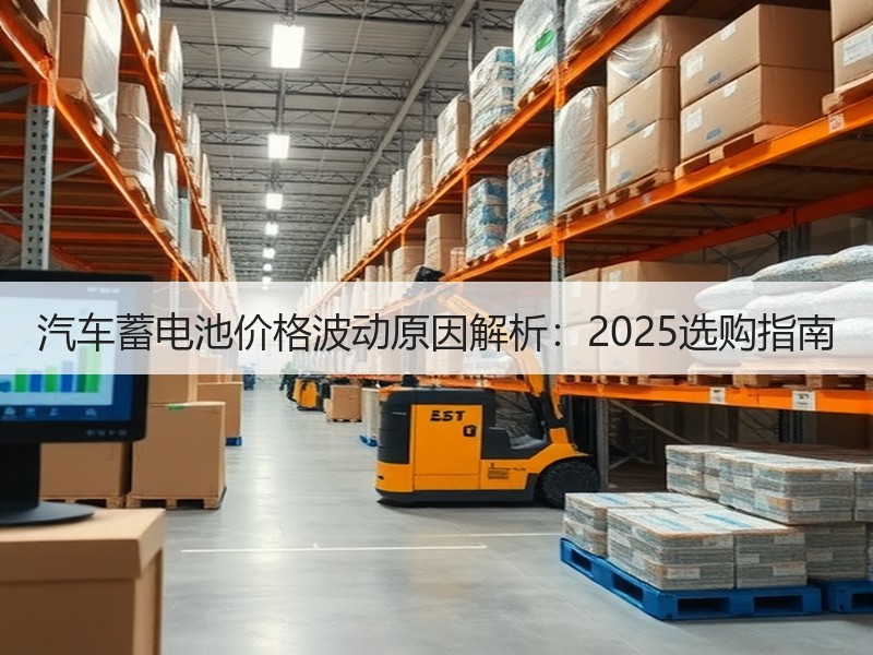 汽车蓄电池价格波动原因解析：2025选购