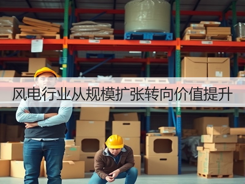 风电行业从规模扩张转向价值提升