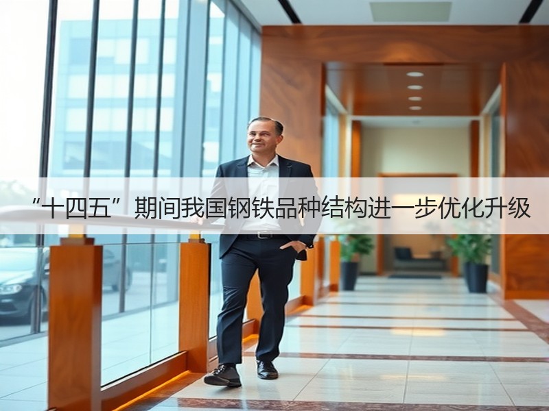 “十四五”期间我国钢铁品种结构进一步优化