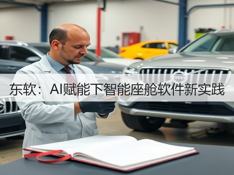 东软：AI赋能下智能座舱软件新实践