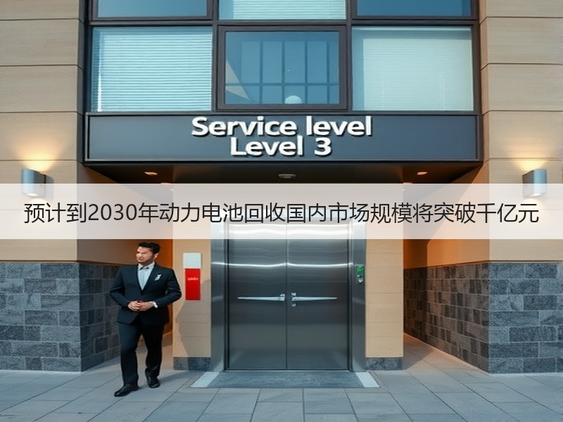 预计到2030年动力电池回收国内市场规模