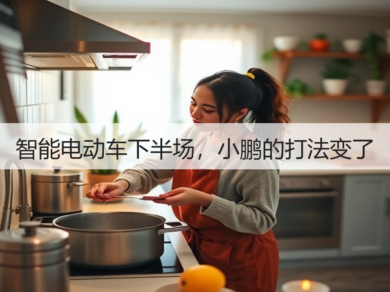 智能电动车下半场，小鹏的打法变了