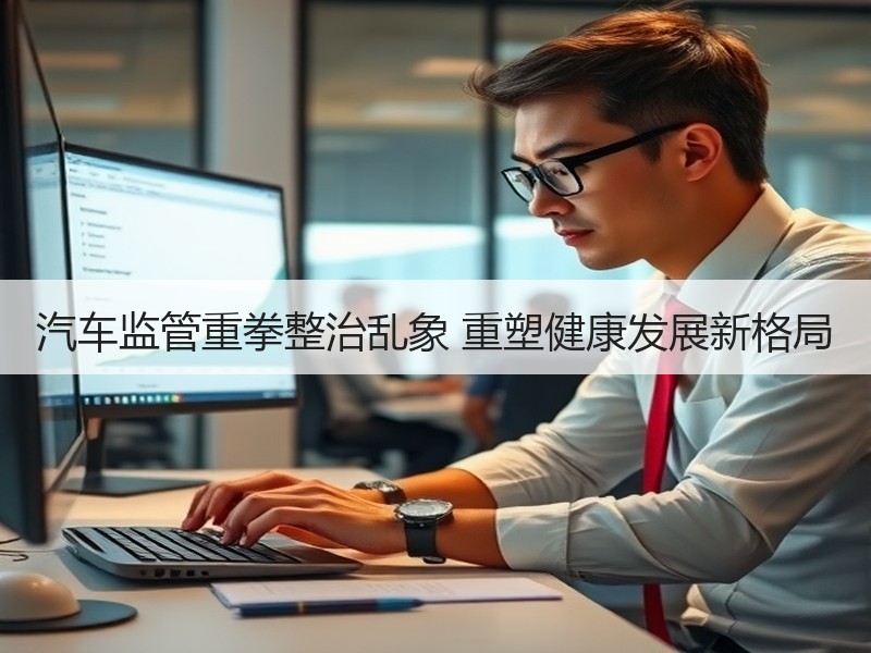 汽车监管重拳整治乱象 重塑健康发展新格局