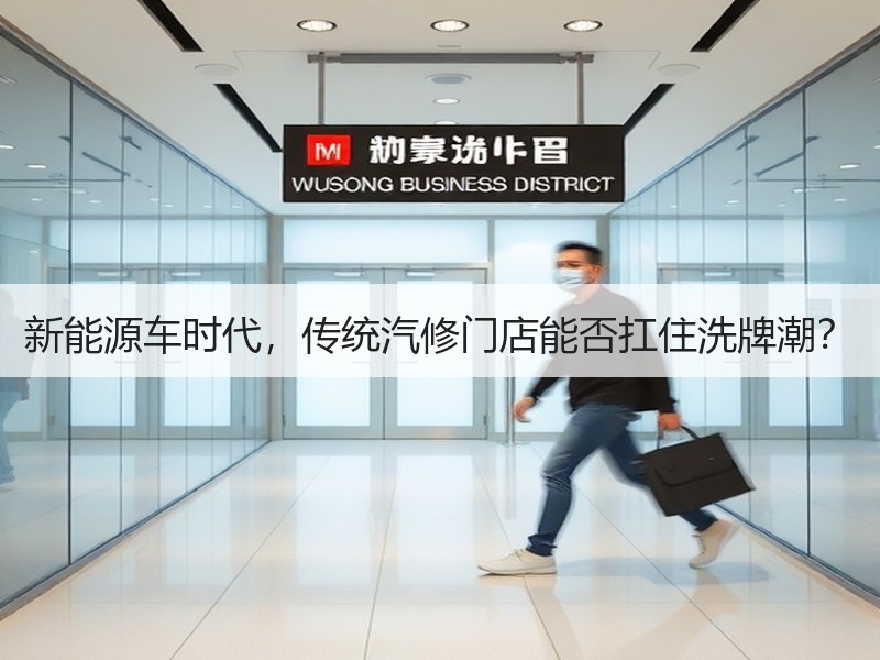 新能源车时代，传统汽修门店能否扛住洗牌潮