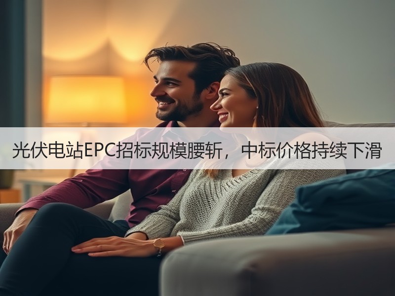 光伏电站EPC招标规模腰斩，中标价格持续