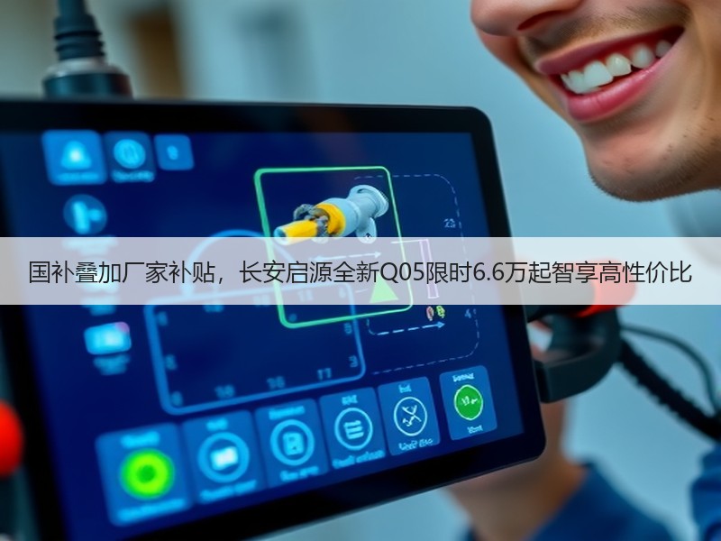 国补叠加厂家补贴，长安启源全新Q05限时