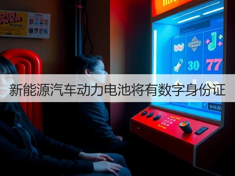 新能源汽车动力电池将有数字身份证