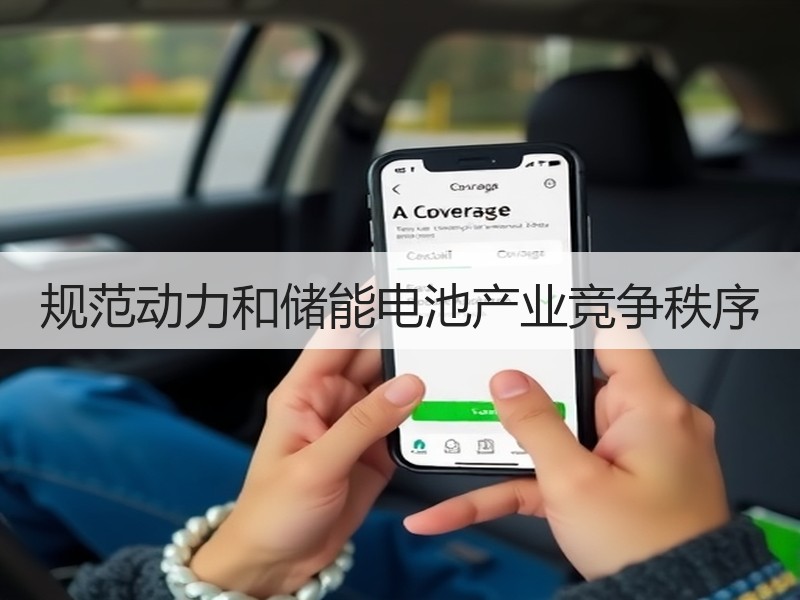 规范动力和储能电池产业竞争秩序