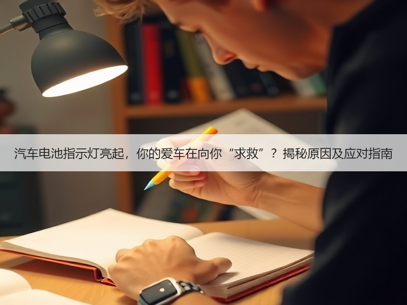 汽车电池指示灯亮起，你的爱车在向你“求救