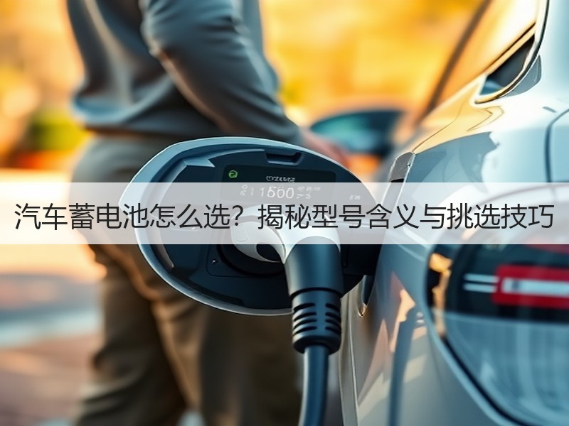 汽车蓄电池怎么选？揭秘型号含义与挑选技巧