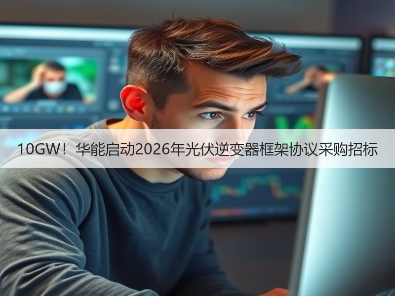 10GW！华能启动2026年光伏逆变器框