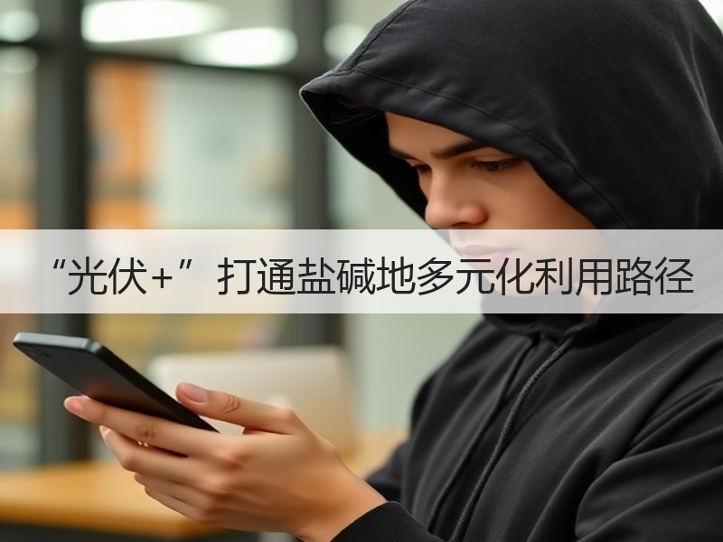 “光伏+”打通盐碱地多元化利用路径