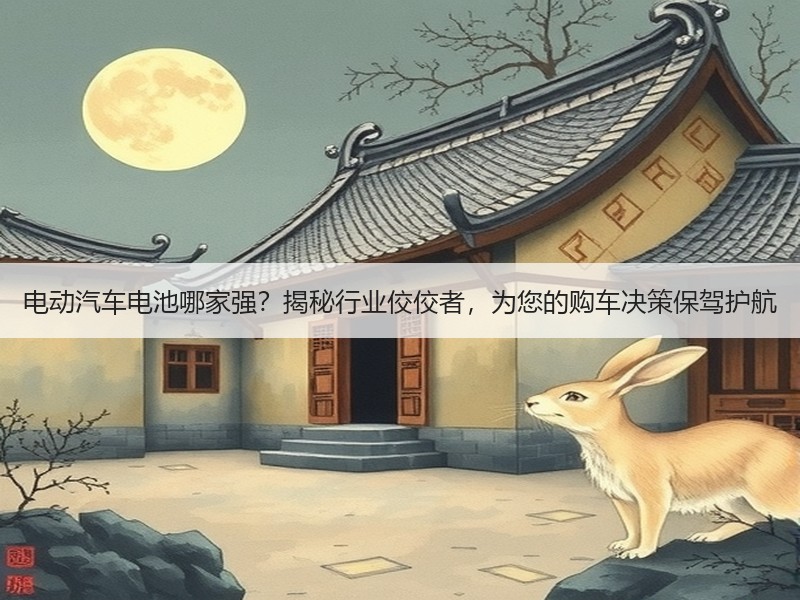 电动汽车电池哪家强？揭秘行业佼佼者，为您