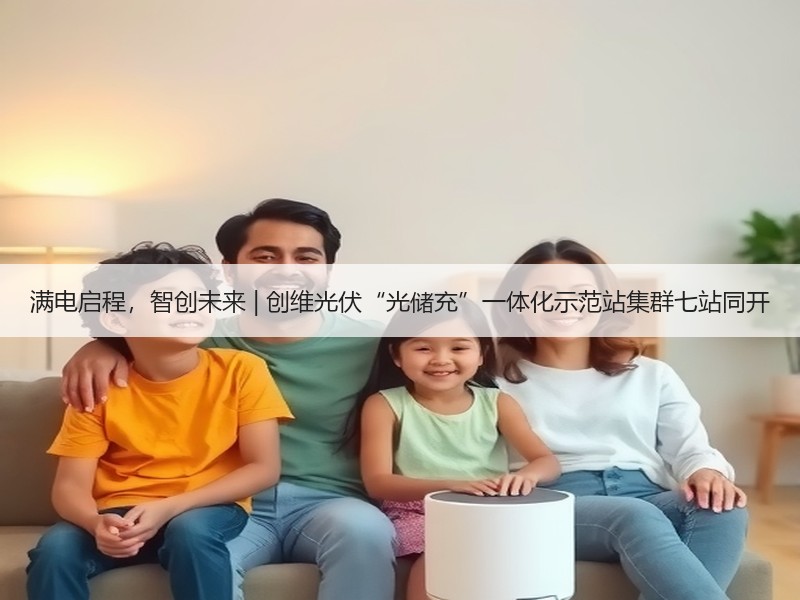 满电启程，智创未来 | 创维光伏“光储充