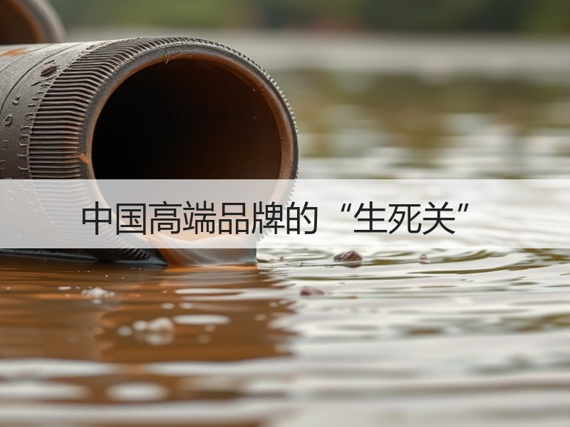 中国高端品牌的“生死关”