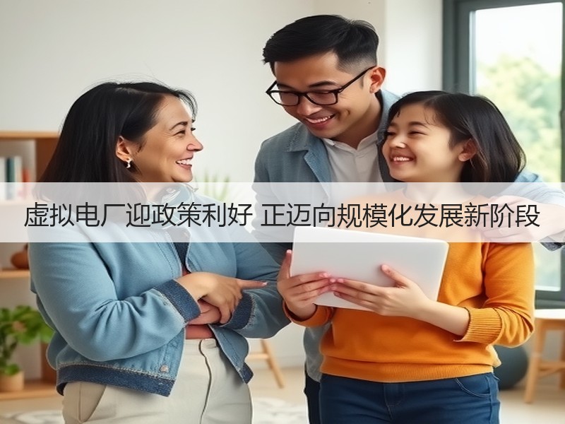 虚拟电厂迎政策利好 正迈向规模化发展新阶