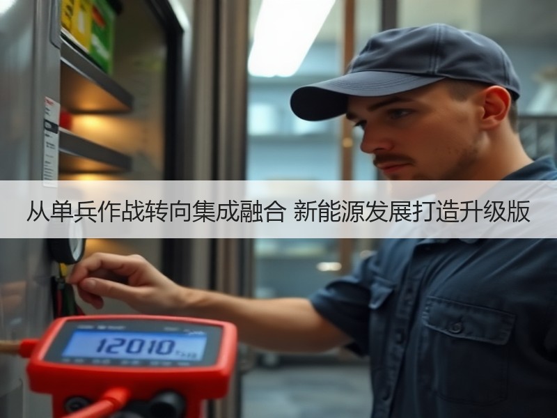 从单兵作战转向集成融合 新能源发展打造升