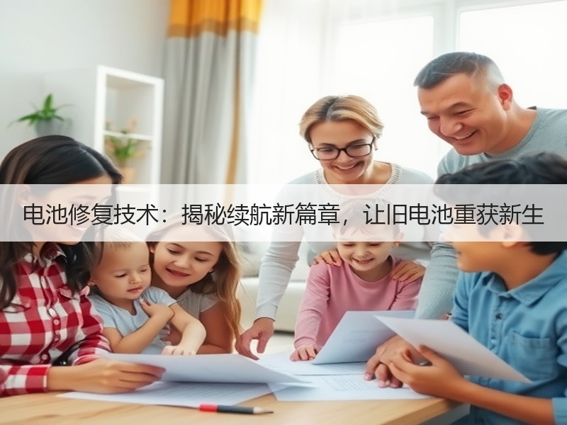 电池修复技术：揭秘续航新篇章，让旧电池重